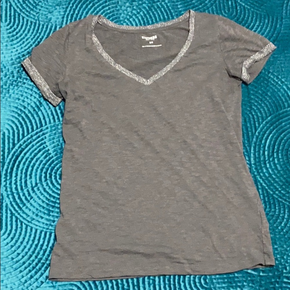 Gray shirt